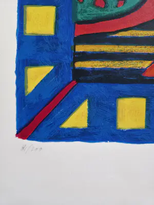 Clemens Briels - lot van 7 zeefdrukken - diverse oplages/jaartallen kopen? Bied vanaf 500!