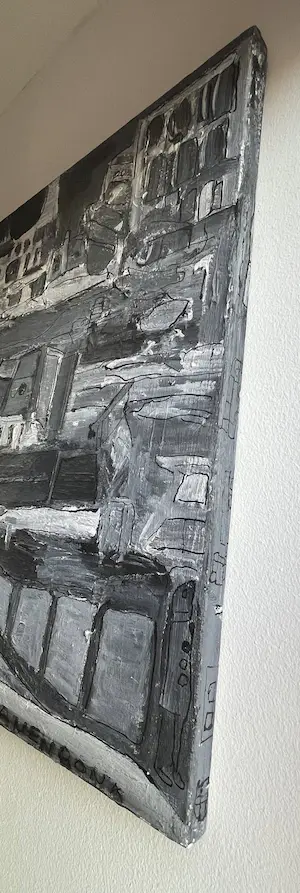 Jaco Kranendonk - Holland Amerikalijn, 1998 (Acryl op doek) kopen? Bied vanaf 450!