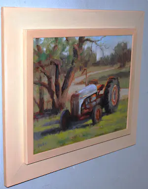 Bob Rohm - Ferguson tractor - olieverfschilderij kaufen? Bieten Sie von 125!