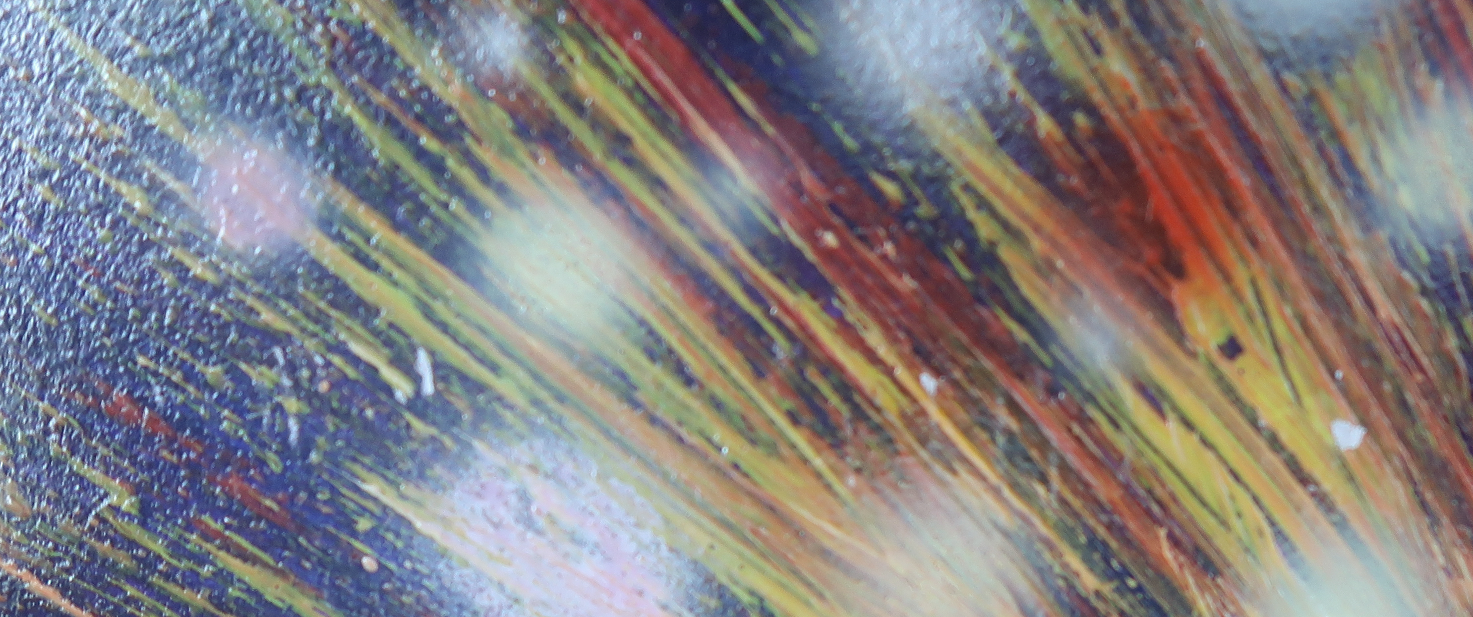 Niet of onleesbaar gesigneerd - Acryl op paneel, Explosie - Ingelijst (Groot) kopen? Bied vanaf 1!