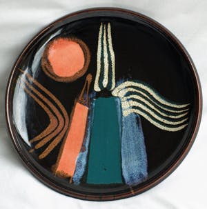 Brian Gartside - Aardewerk – bord – doorsnede 31,5 cm kopen? Bied vanaf 35!