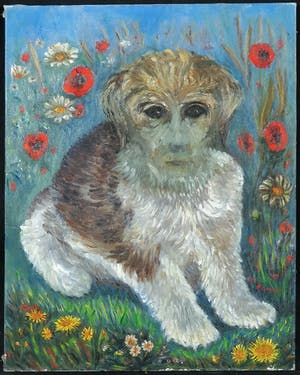 Bitia Rosendor - Acryl op doek, Zonder titel kopen? Bied vanaf 1!