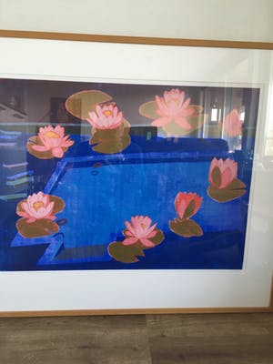 Henriette Boerendans - Handgesigneerde houtsnede ‘ 5 mei ‘. kopen? Bied vanaf 65!