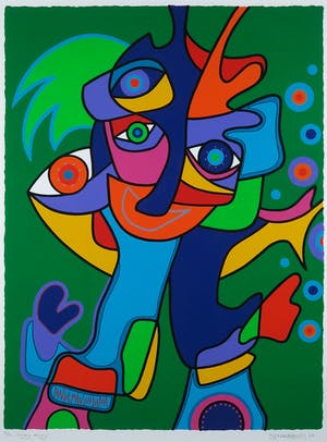 Marianne Naerebout - Zeefdruk, Enjoy, Enjoy - Ingelijst (Groot) kopen? Bied vanaf 50!