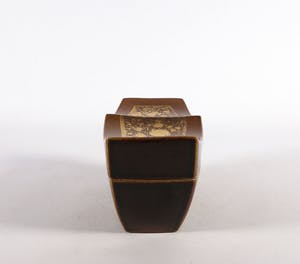 Eleonora Camstra - Aardewerk, Dekseldoos met bladgoud kopen? Bied vanaf 1!