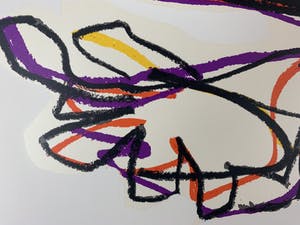 Karel Appel - kleurenzeefdruk - 'Rustende kikker' - 1978 (Epreuve d'artiste) kopen? Bied vanaf 950!
