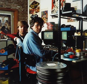 Paul Huf - Foto, Lot van twee portretten van o.a. Paul Verhoeven - Ingelijst kopen? Bied vanaf 1!