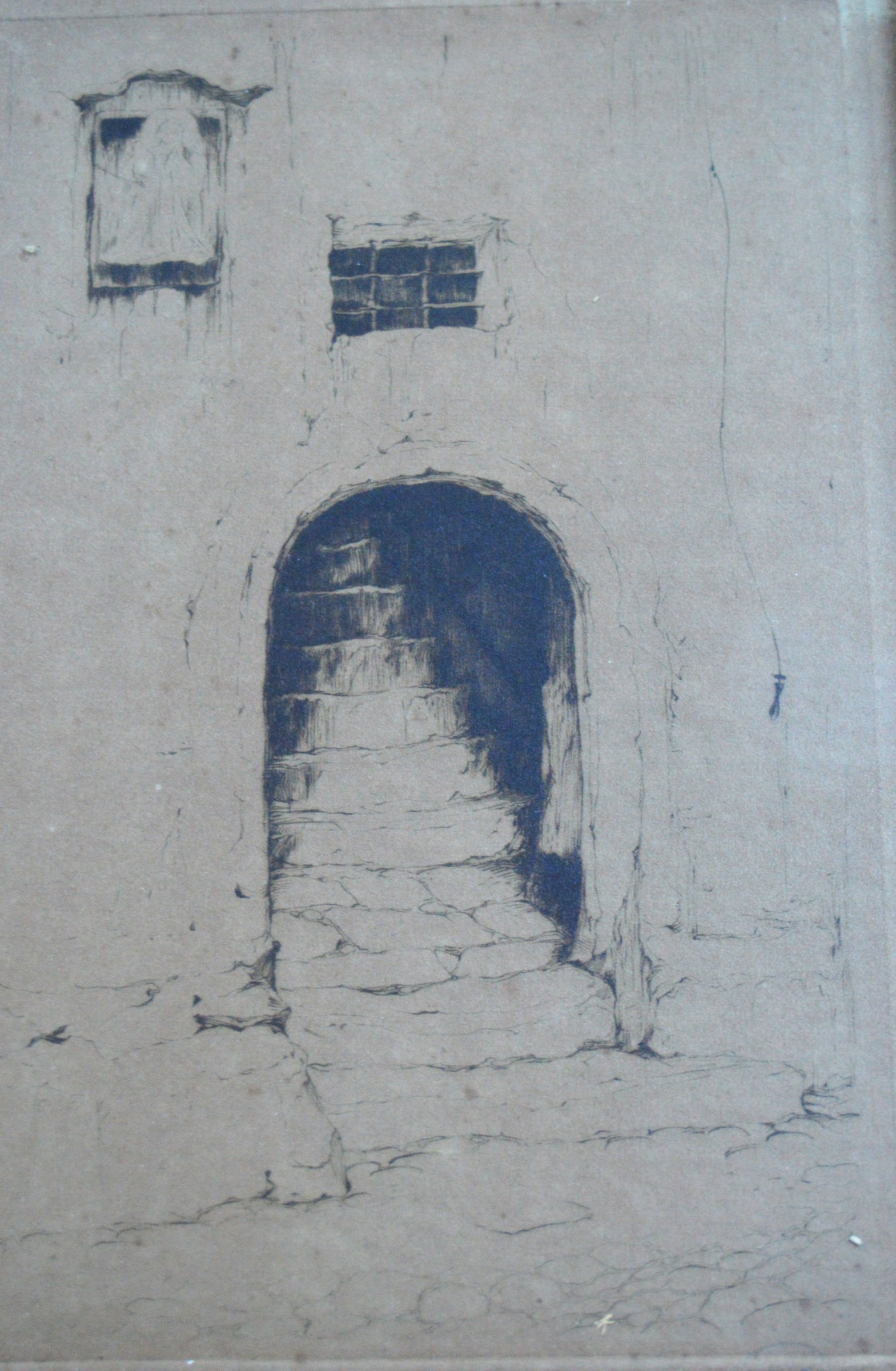 Anton Pieck - Studie voor burcht kopen? Bied vanaf 125!