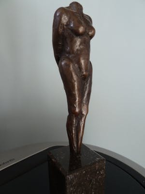 Frans Duckers - Torso (brons) op hardstenen sokkel kopen? Bied vanaf 125!