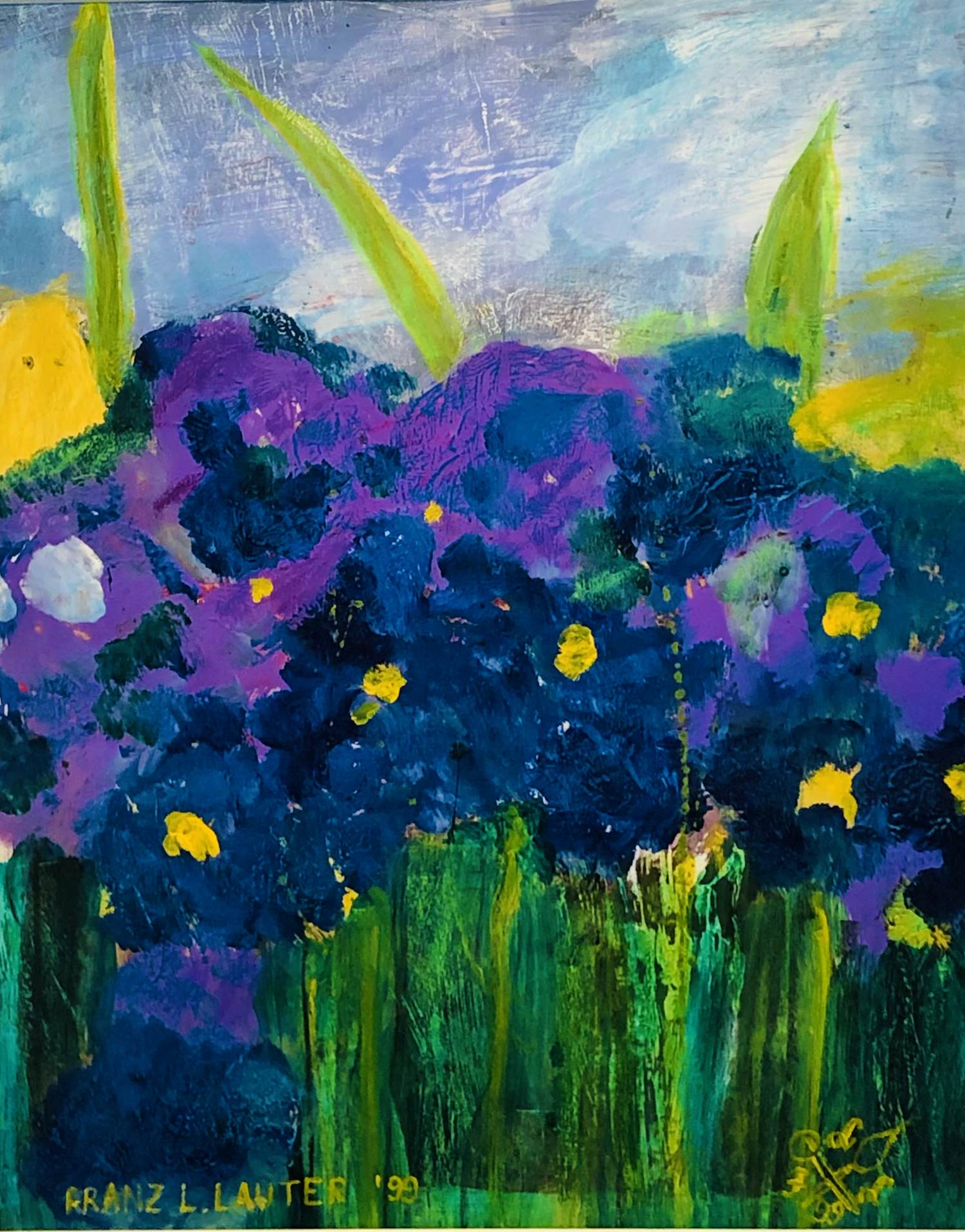 Franz Lauter - zonder titel maar met lijst! kopen? Bied vanaf 95!