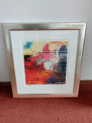 Theo Koster - Door lijstenmaker ingelijst puntgaaf kopen? Bied vanaf 80!