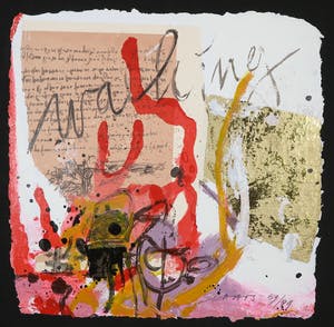 Miriam Slaats - Map met drie zeefdrukken, Alle kennis komt voort uit onze zintuigen kopen? Bied vanaf 100!