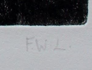 Frits Lindeman - Ets zwart wit kopen? Bied vanaf 55!