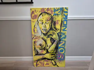 Peter Klashorst - Acryl op doek - gesigneerd r.m. kopen? Bied vanaf 295!