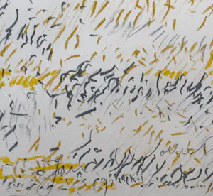 Jan Wolkers - handgesigneerde kleurenzeefdruk | 'Landschap' | 1992 kopen? Bied vanaf 250!