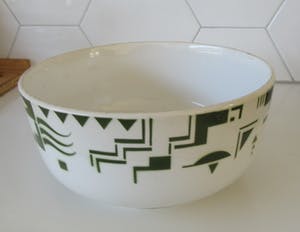 Societe Ceramique - Art Deco Aardewerk Schaal kopen? Bied vanaf 27!