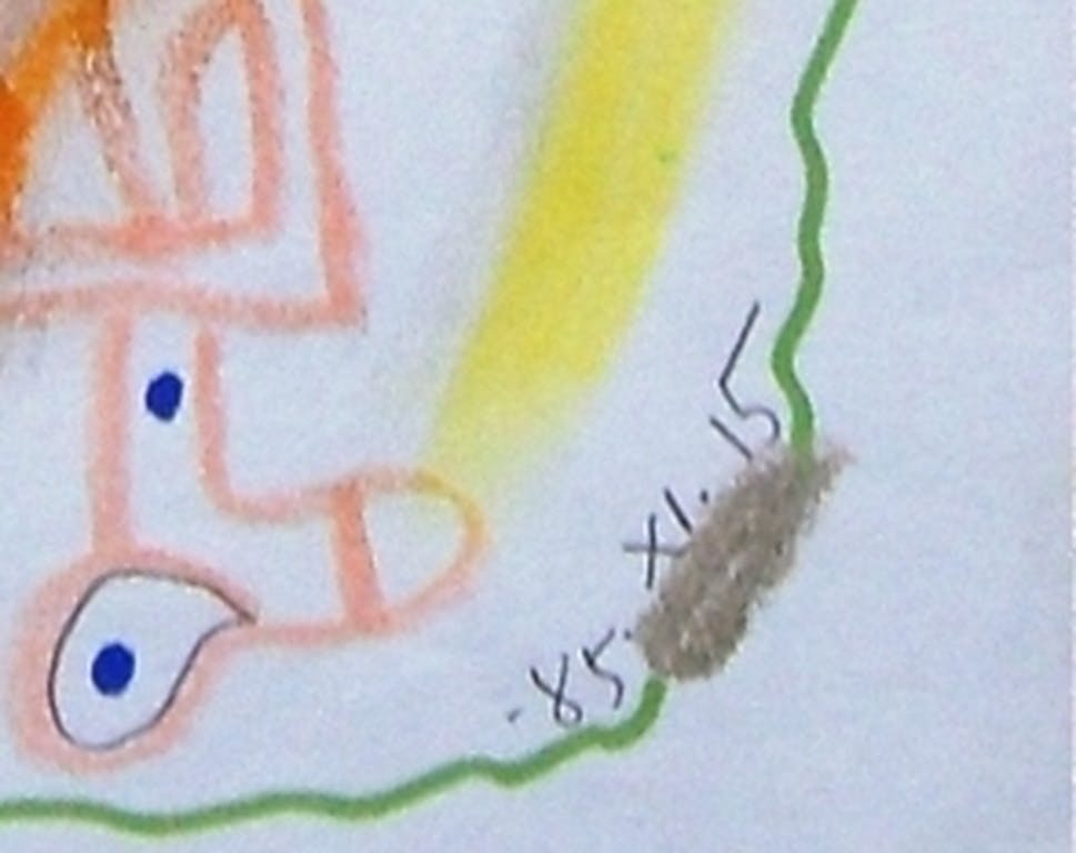 Lucebert - Lucebert: zonder titel , gemengde techniek op papier (met COA) kopen? Bied vanaf 599!