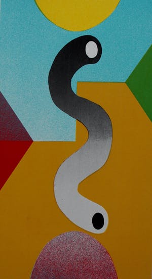 Marc Otte - Zeefdruk: Yin Yang in Disneyland - 1992 kopen? Bied vanaf 10!