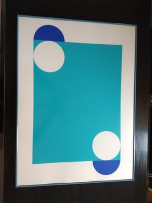 Henk van Gerner - Zeefdruk Abstract. kopen? Bied vanaf 75!