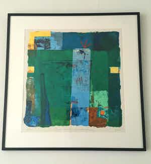 Jos Verwiel - Zeefdruk verkocht voor € 50!