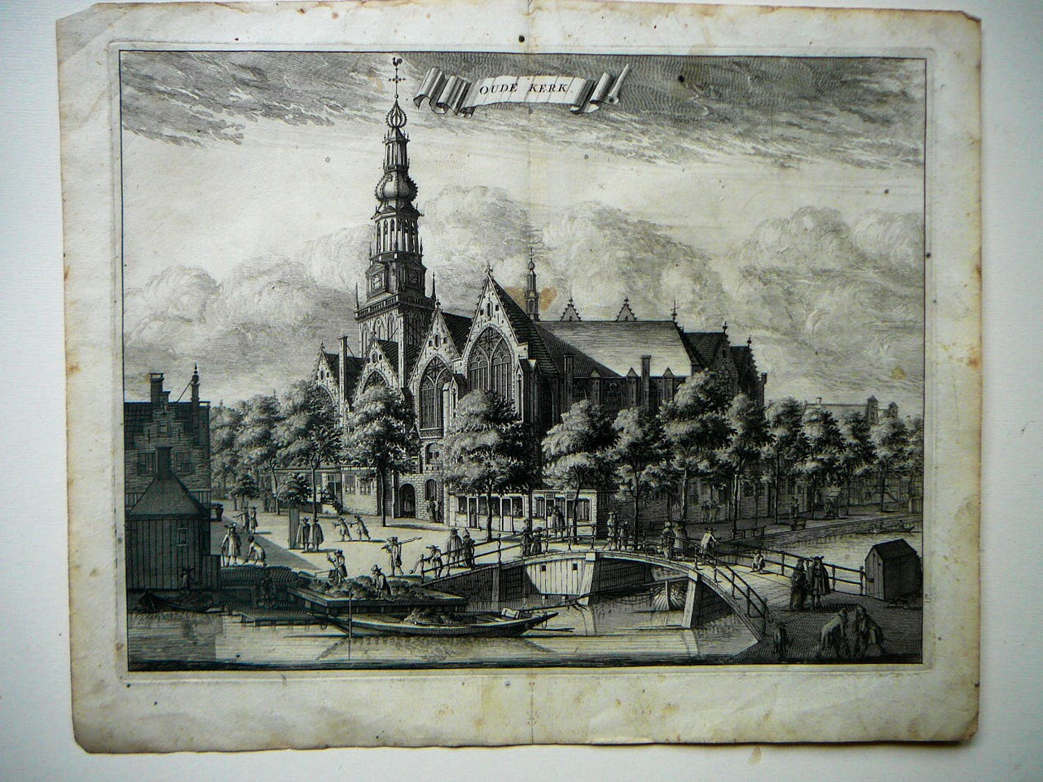 Isaac Commelin - Oude Kerk 1726 kopen? Bied vanaf 100!