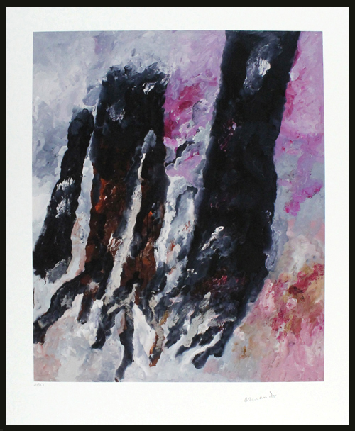 Armando - Bäume 2017 - Giclèe - handgesigneerd - oplage 30 verkocht voor € 1!