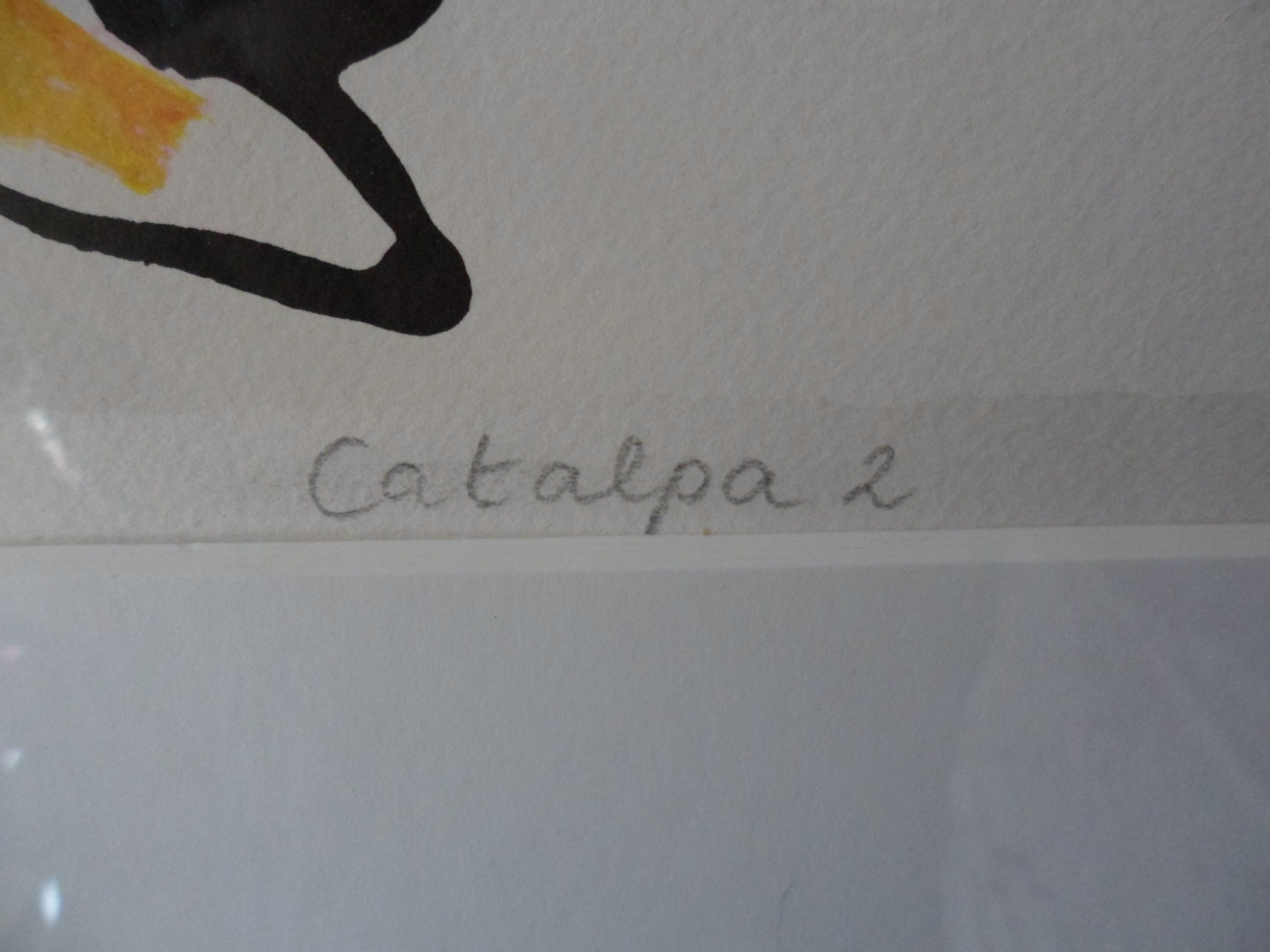 Jan te Wierik - 2 zeefdrukken,"Catalpa 1 en Catalpa 2. kopen? Bied vanaf 280!