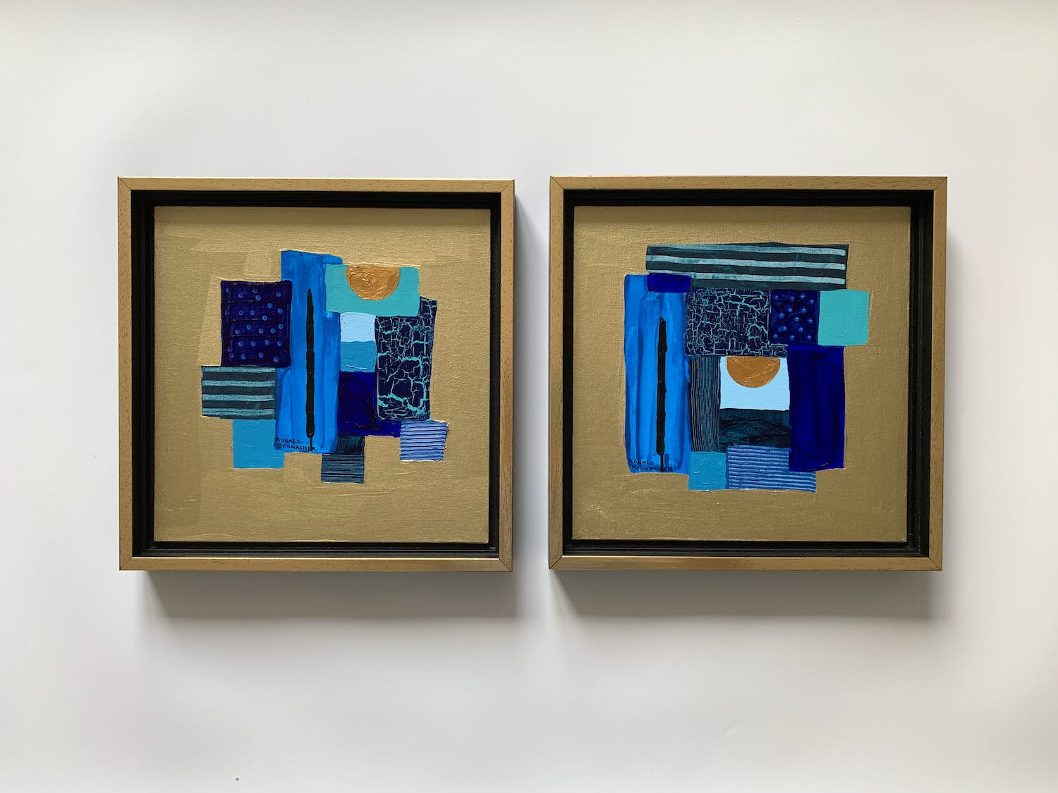 Ronald Boonacker - Italiaans Landschap /DUO (Certificaat van echtheid) verkocht voor € 130!