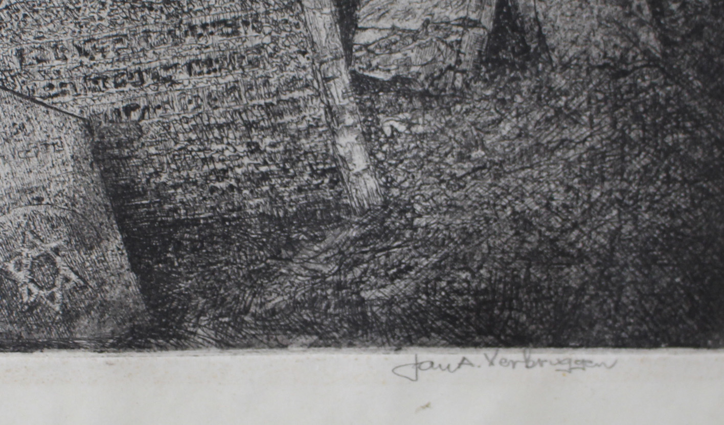 Jan A. Verbruggen - Joodse Begraafplaats - Praag kopen? Bied vanaf 20!