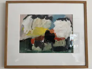 Eugène Brands - landschap ‘71 kopen? Bied vanaf 1000!