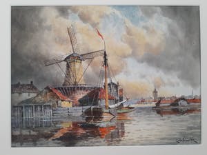 Hermanus Koekkoek (jr.) - (L. Van Staaten) 1836-1909 kopen? Bied vanaf 355!