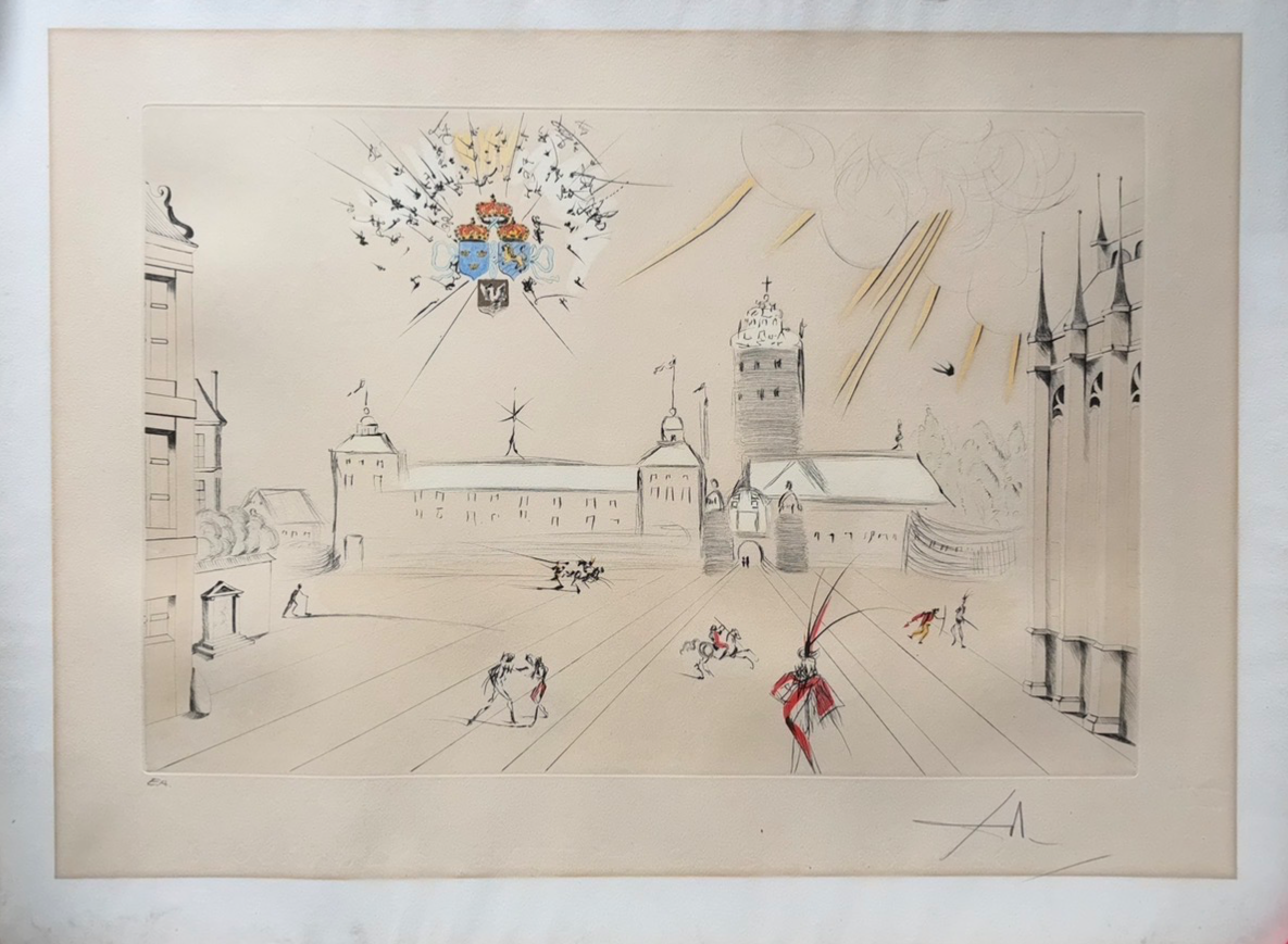 Salvador Dali - Stockholms Slott kaufen? Bieten Sie von 250!