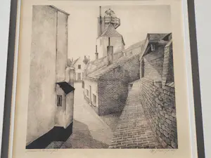 Gijs Voskuyl - Vischpoort te Harderwijk. kopen? Bied vanaf 45!