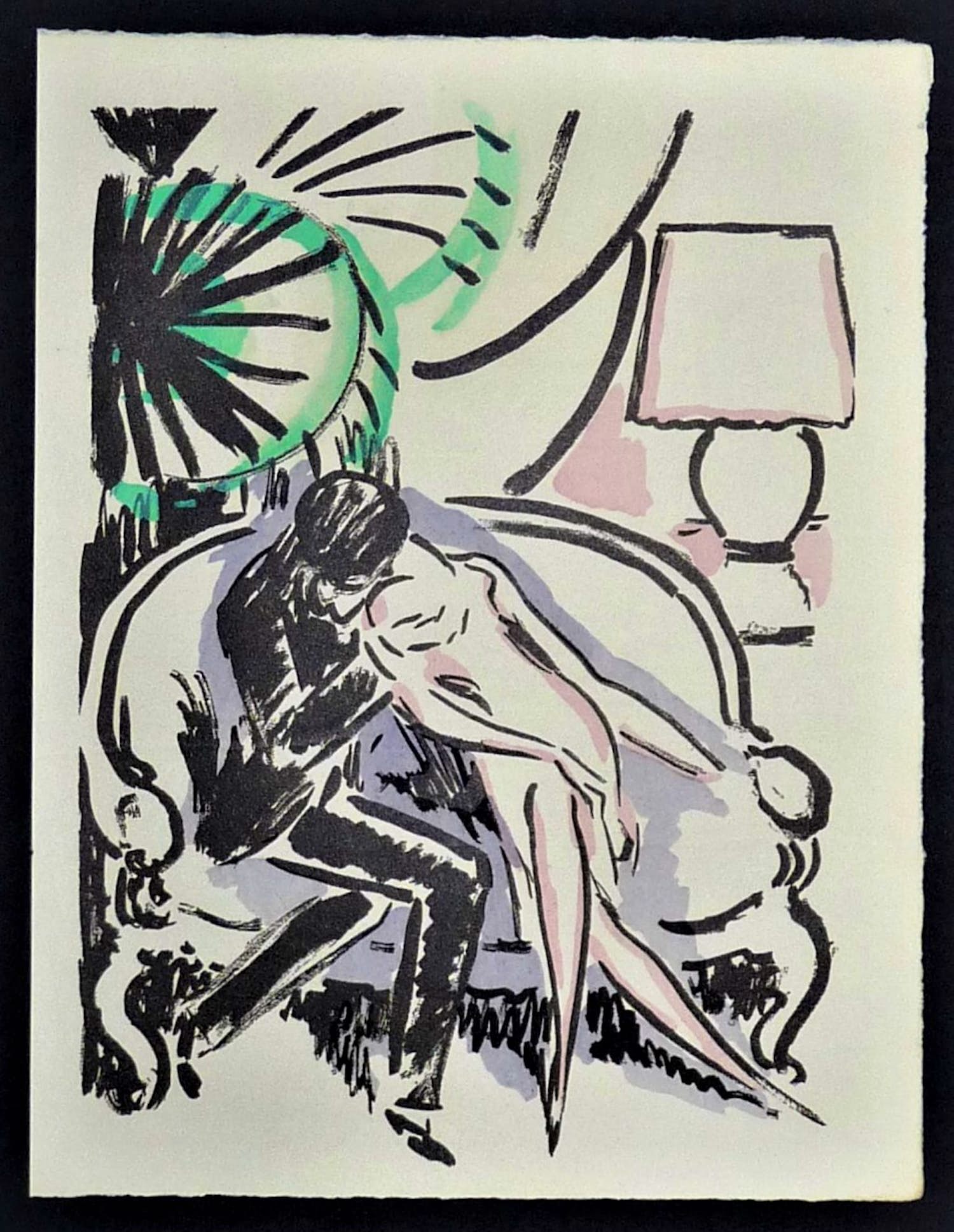 Kees van Dongen - Pochoir uit La Garconne 1925 verkocht voor € 199!