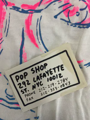 Andy Warhol - T-Shirt - Zeefdruk - Portret Keith Haring kopen? Bied vanaf 300!