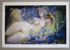 Ernst Fuchs - " EUROPA " kopen? Bied vanaf 300!