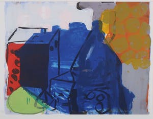 Cees Dolk - Zeefdruk, Roerend en onroerend I - Ingelijst kopen? Bied vanaf 20!