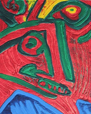 Bengt Lindstrom - Dierlijke figuren in abstractie kopen? Bied vanaf 275!