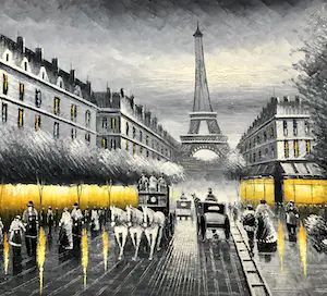 Niet of onleesbaar gesigneerd - Old Paris kopen? Bied vanaf 1!