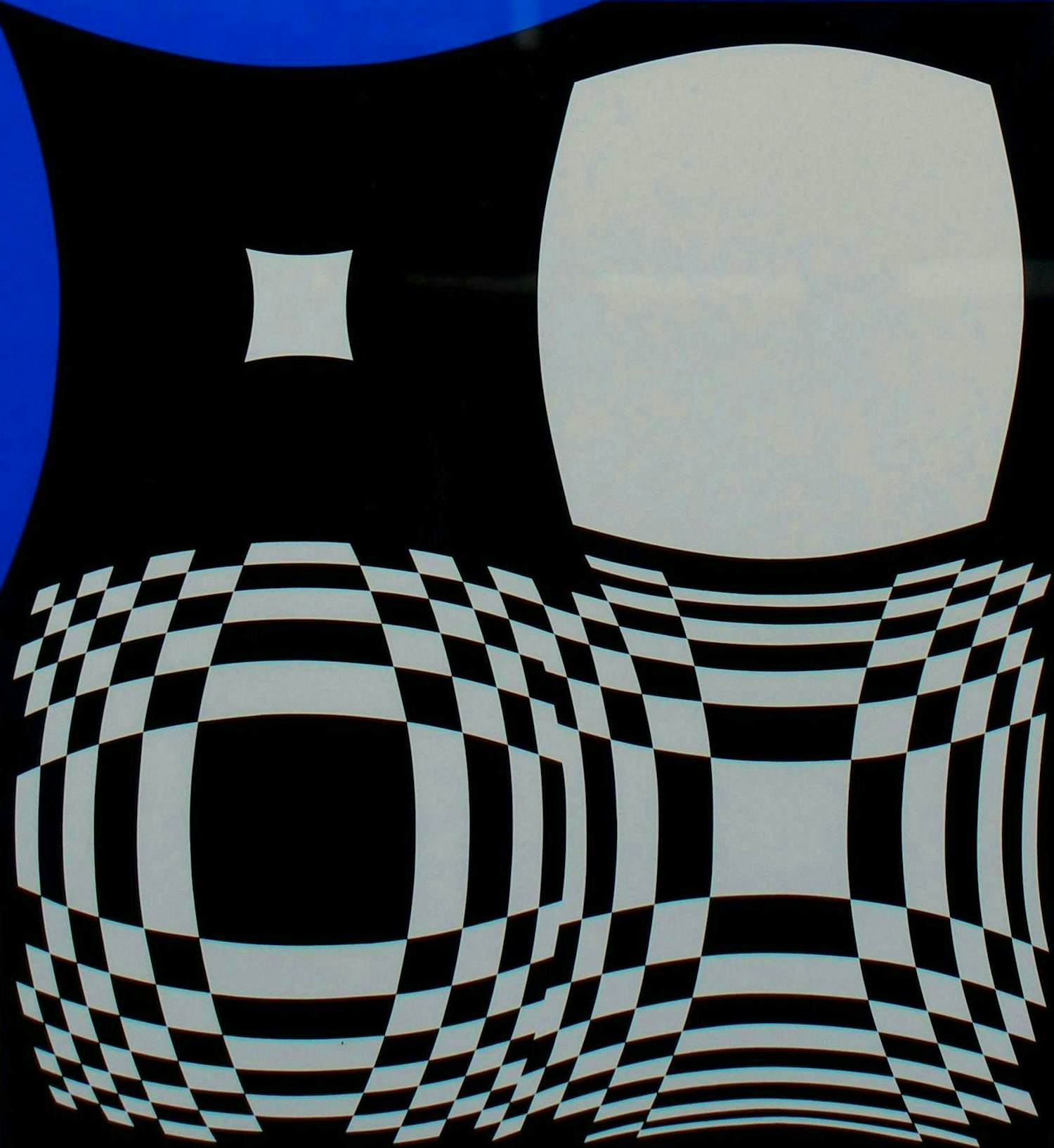 Victor Vasarely - Ingelijste zeefdruk: Japet kopen? Bied vanaf 495!