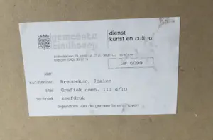 Josien Brenneker - Grafiek 3 kopen? Bied vanaf 50!