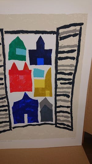 Harrie Gerritz - Fraai en kleurrijk werk van de hand van Harrie Gerritz. kopen? Bied vanaf 90!