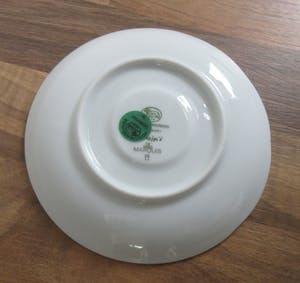 Hutschenreuther - Vijf kop- en schotels Maxim's Paris decor Marquis ontwerp Pierre Cardin kopen? Bied vanaf 25!