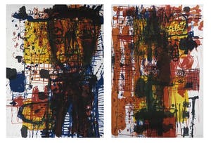 Rik van Iersel - Lot van twee litho's, The Storytellers kopen? Bied vanaf 1!