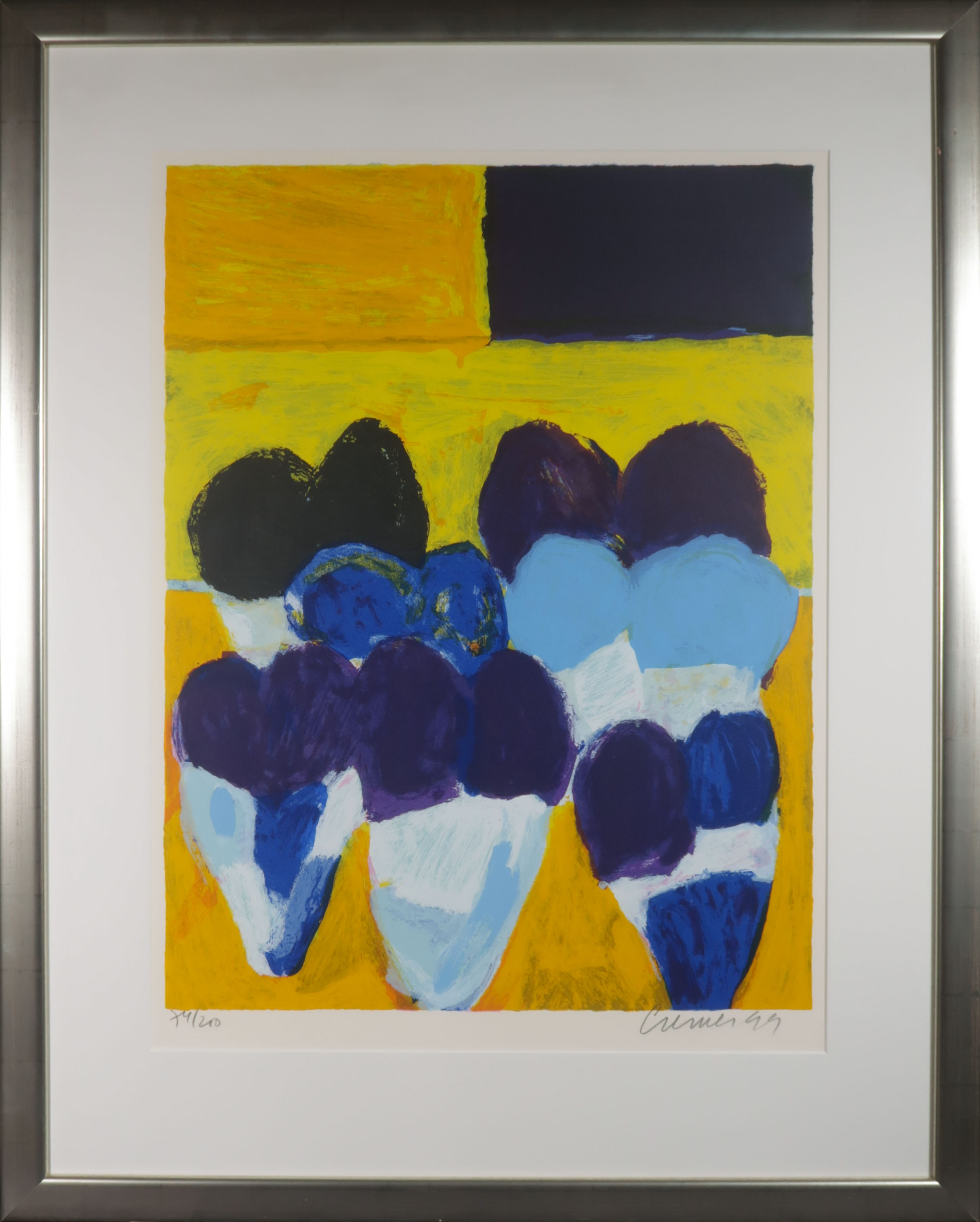 Jan Cremer - Zeefdruk, Tulpen - Ingelijst (Groot) kopen? Bied vanaf 180!