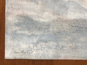 Henri Plaat - Gouache - Uniek werk - 1978 kopen? Bied vanaf 75!