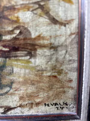 Hendrik Valk - Abstract bos kopen? Bied vanaf 350!