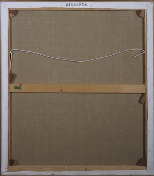 Pieter Haan - Acryl op doek, Gedachten - Ingelijst kopen? Bied vanaf 1!