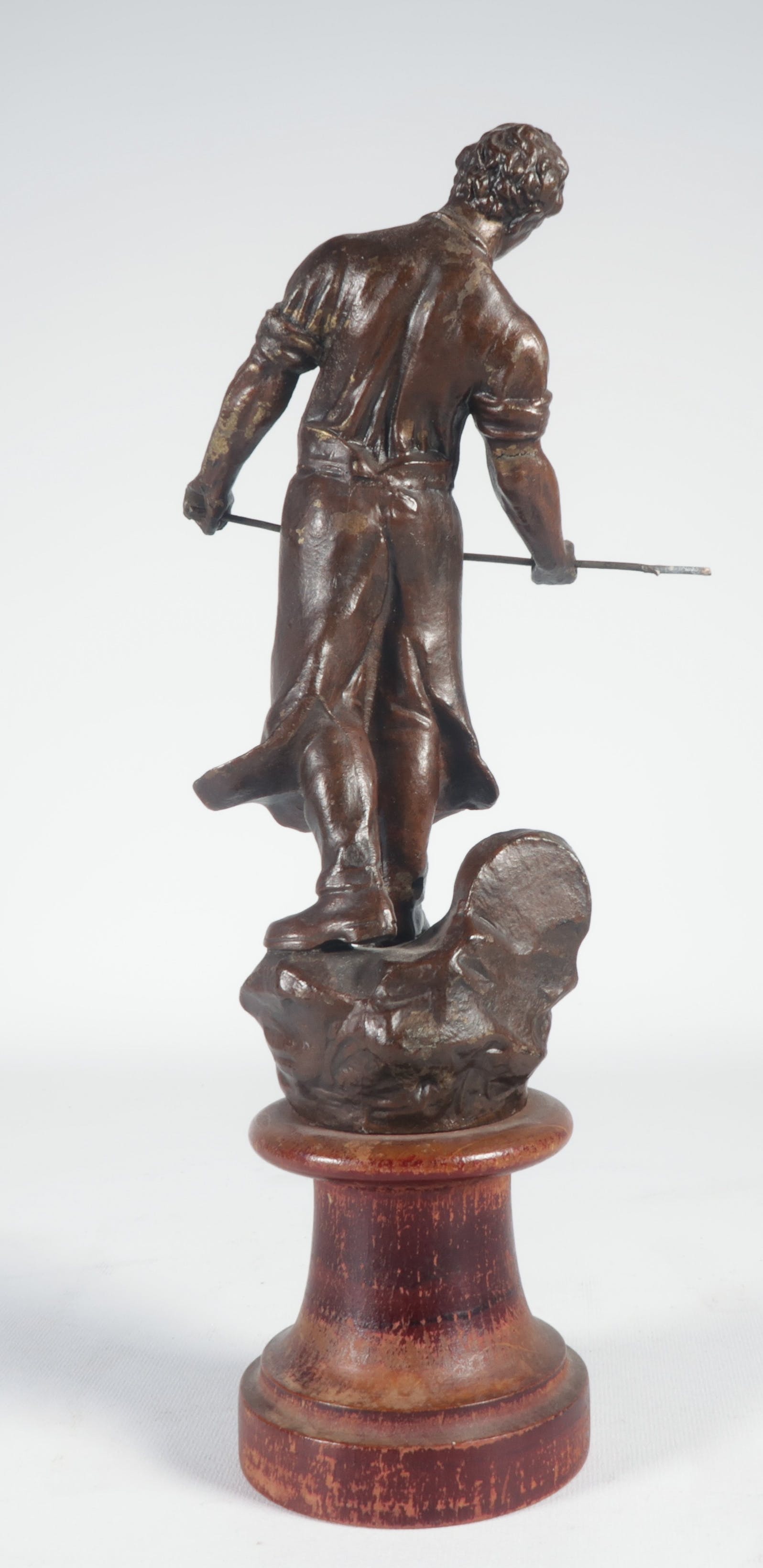 Niet of onleesbaar gesigneerd - Bronzen beeldje 19e eeuw, Smid  kopen? Bied vanaf 1!