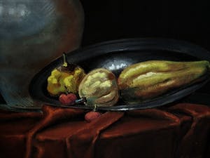 Niet of onleesbaar gesigneerd - Fraai in 1930 realistisch geschilderd gevarieerd stilleven - gesigneerd kopen? Bied vanaf 1!